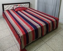 100% Pure Cotton Fabric Different Colorful Bed Sheet Set with Two Pillow Covers। The Colour Life Online Shop