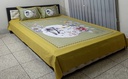 King Size Bedsheet Cotton Fabric  Print 7 By 8 Feet