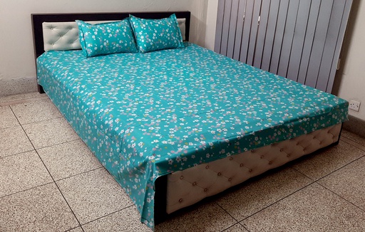 [Bed-41] Cotton Fabric and polyester Mixed Bed sheet Set